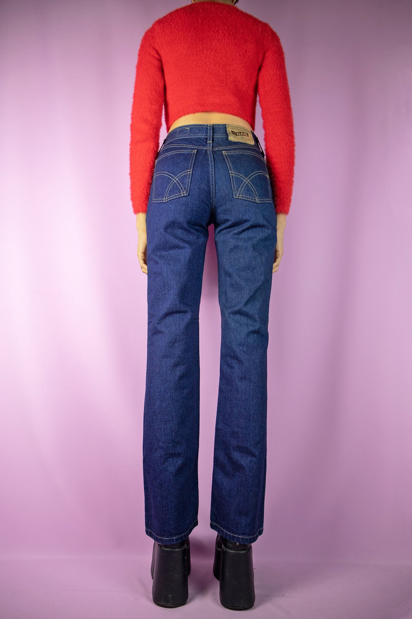 Vintage 90s Mid Rise Bootcut Jeans - XS