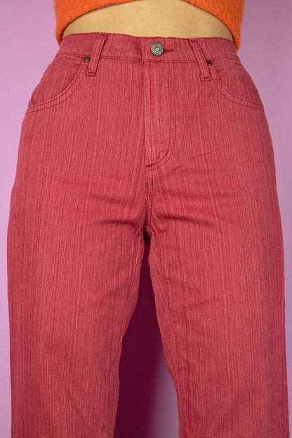 Vintage Y2K Red Flare Jeans - XS/S
